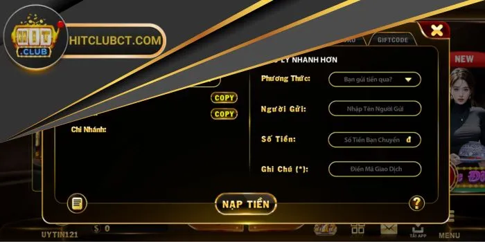 Nạp tiền Hitclub bằng hình thức nào ưu việt?